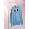 thumbnail image 3 of Wild Flower Single Daisy Hoodie Women -Image by Shutterstock, Female Medium, 3 of 4