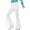 White, variant on 60s Groovy Flared Trousers Mens Adult White Medium Male Fancy Dress Party Book Week Halloween