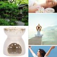 thumbnail image 2 of Portable Three-dimensional Flower Shape Essential Oil Light, Ceramic Aroma , Living Room For Bedroom, 2 of 8