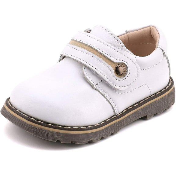 Toddler Boys Leather Loafers Comfort Uniform Oxford Dress Wedding Shoes