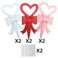 thumbnail image 1 of FUYPSE 2026 New Arrivals Gift Wrapping Paper Rolls 6pcs Bouquet Packaging Paper: for Roses Decorative Bouquet Paper Wrap Sheets Wedding, 1 of 6