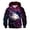 1-Purple600, variant on Byoo Big Boy's Baseball Print Hoodie Long Sleeve Hooded Pocket Lightning Graphic Sweatshirt Soft Comfy Pullover Top
