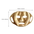 thumbnail image 2 of SHISUYAN 3 Pcs Masques Faciaux Réutilisables en Silicone Couvre-Visage Fournitures de Beauté Faciale, 2 of 8