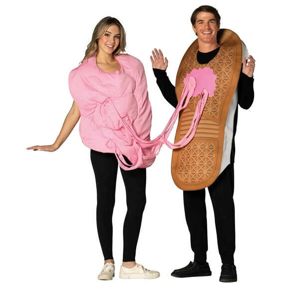 Morris Costumes - s Sneaker & Stuck Gum Couples Costume - One Size