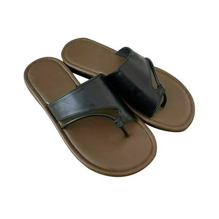 

TUOBARR Womens Sandals Women s Toe Fitting Comfortable Casual Flat Bottomed Slippers Black