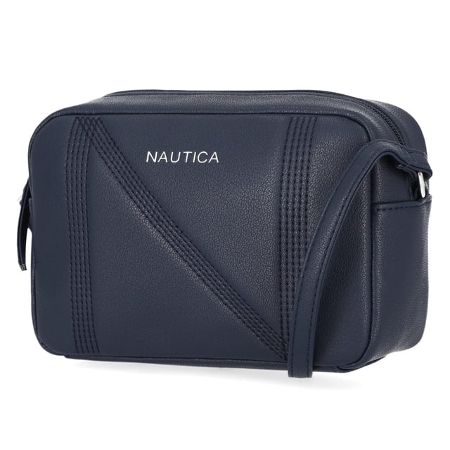 Bandolera Nautica Candid Camera Indigo para mujer