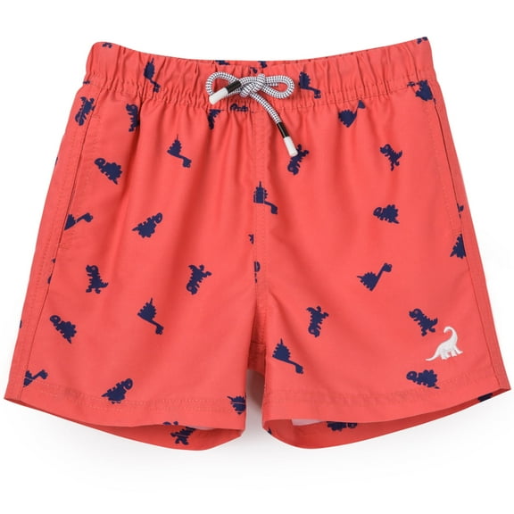 SURF CUZ Boys Swim Trunks Mesh Lined Boys Swim Shorts Quick Dry Swimsuit for Boy, UPF 50 , Sizes 2T-12