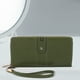 thumbnail image 5 of Cartera de mujer Monedero portátil Cartera de cuero Monedero con cremallera Monedero compacto para viajes, 5 of 5