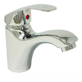 Grifo Monomando Alto Para Lavabo De Latón Antiguo Retro