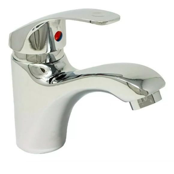 Monomando Para Lavabo Grifo Para Lavamanos Elegante Color Cromo EKON 60432