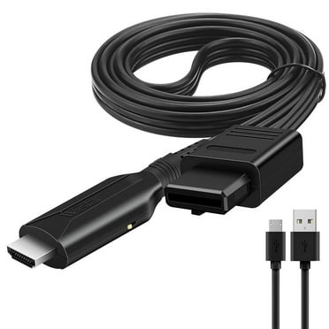Nintendo64 to HDMI Converter HD Link Cable N64 to a New HDMI TV NEW USA D9A0