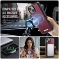 thumbnail image 3 of Magnetic Case for iPhone 13 Pro Max / 13 Pro / 13, Strong Magnetic Slim Protective Phone Cover, Shockproof Scratch-Resistant Lightweight Case, 3 of 12