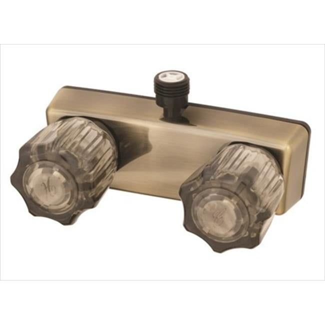 AMER BRASS CJW53VBAB 4 In. Antique Brass Shower Diverter Kit Walmart