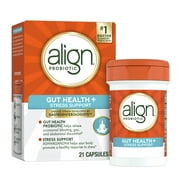 Align Probiotic Capsules, Digestive Health De-Stress & Ashwagandha, Dietary Supplement, Unisex, 21 Capsules