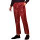 thumbnail image 5 of Pantalones de lentejuelas metálicos para hombres INSPIRE CHIC de los años 70, pantalones rectos de fiesta, 36 Rojo, 5 of 5