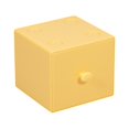thumbnail image 5 of Multi Purpose Desktop Drawer Box, Sundry Container Desk Countertop Jewelry Box Makeup Case for Entryway Closets Dorm Home Bathroom Bedroom Yellow, 5 of 6