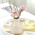 thumbnail image 3 of Florero de cerámica – Florero para estante de mesa moderno, decoración del hogar, apto para chimenea, dormitorio, cocina, sala de estar, centros de mesa, escritorio de oficina, 3 of 5