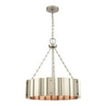 thumbnail image 5 of Elk Home 21-Inch Wide Clausten Chandelier, Contemporary, Matte Nickel, 5 of 6