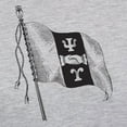 thumbnail image 3 of CafePress - Psi Upsilon Flag Long Sleeve T Shirt - Womens Baseball Tee, 3 of 4