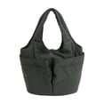 thumbnail image 2 of Women's Nylon Mommy Shoulder Bag Multi Pocket Handheld Armpit Bag Large Capacity Tote Bag Durable Design, Baby Storage Quick Access Bag for Strolling Baby Care Commute Shopping Moms, 2 of 6