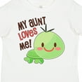 thumbnail image 4 of Inktastic My Aunt Loves Me- Cute Turtle Boys or Girls Toddler T-Shirt, 4 of 5