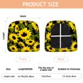 thumbnail image 3 of Sunflower Seat Covers for Dining Room Chairs Set Of 6,Stretch Printed Washable Chair Seat Cover with Elastic Ties and Button,Removable Waterproof Couch Cushion Covers, 3 of 6