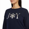 Ellen Tracy Ladies' Holiday Sweatshirt (XX-Large, Blue) 1625612