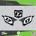 thumbnail image 2 of Kalair GFX Graphics Kit for Kawasaki KX85 (2014-2021) Stellar Series, 2 of 5