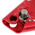 thumbnail image 1 of Rock Climbing Hand Ascender Portable Mountaineer Riser Arborist for 8-13mm Diameter Ropes Professional Extreme Sports Supplies Left Red, 1 of 9