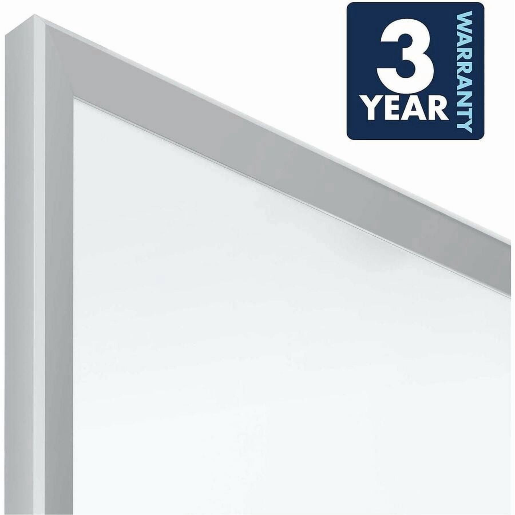 Quartet Classic Total Erase Dry-Erase Board, 24" x 18" (2' x 1.5'), Silver Aluminum Frame