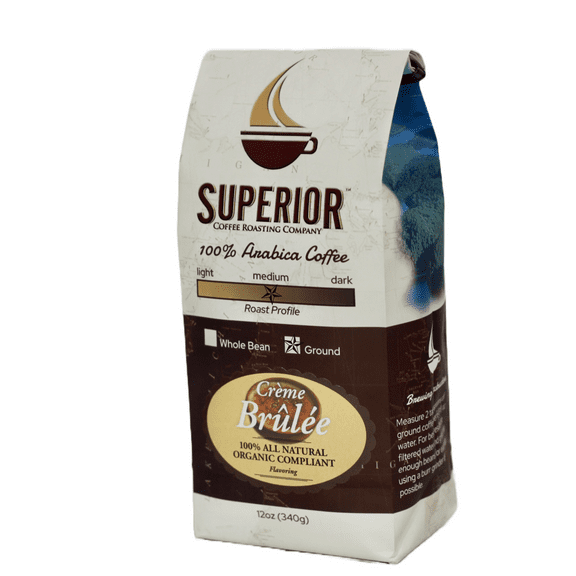 Superior Coffee Creme Brûlée - Ground Coffee | 12oz Bag