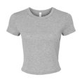 thumbnail image 1 of Bella + Canvas Womens Heather Crop Top, 1 of 3