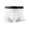 thumbnail image 2 of NTACZA Cotton Men's Underwear Stretch Breathable White Boxer Briefs Soft No Fly with Pouch Boxers Briefs for Men 3X, 2 of 4