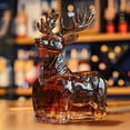 thumbnail image 4 of YUEVE Cups Glass Disposable Deer Bottle 2025 Funny Deer Unique Animal Glass Set Deer For Men Dad Husband Home Bar Decoration For Lovers, 4 of 6