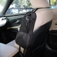 thumbnail image 3 of 2X bolsa colgante de almacenamiento para asiento de coche organizador lateral para asiento de coche para camión SUV Van 2 piezas, 3 of 7
