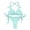 Glisme487-Blue, variant on Glisme Swimsuits For Women Bandeau Bandage Bikini Set Push-Up Brazilian Swimwear Beachwear Swimsuit Pink Athletic Bathing Suits