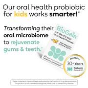 BioGaia Oral Health Probiotic for Kids | For Healthy Gums & Teeth | Common Dental Problem Defense | Apple