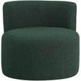 thumbnail image 5 of Pemberly Row Modern / Contemporary Green Boucle Fabric Accent Chair, 5 of 7