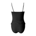 thumbnail image 6 of TIANZEN Bandeau Swimsuits For Women Two Piece Bathing Suits Ruched Tankini Sets Strapless Swimwear Striped Shorts Romper for Women Womens Swim Bra Tops Swimsuit Tops for Women Long, 6 of 6