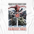 thumbnail image 3 of Marvel Spider-Man Brand New Day Men's Spidey vs Fiercest Foes! T-Shirt (Bright White, S-XXXL), 3 of 4