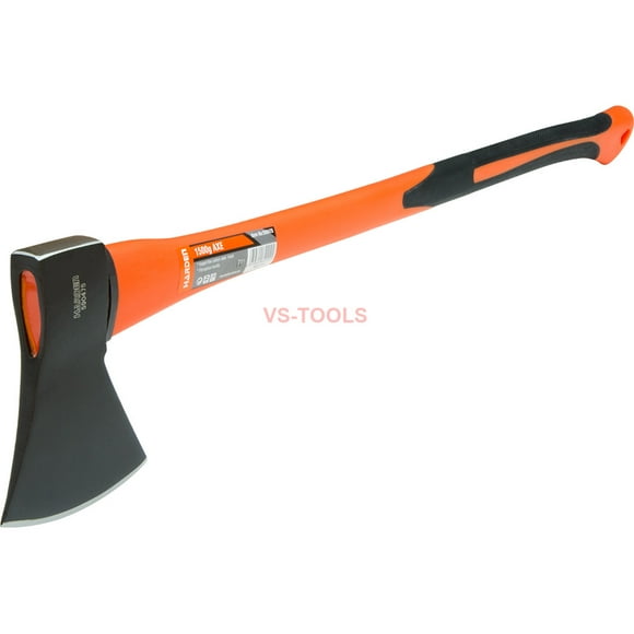 Carbon Steel 3.3lb 1.5kg Hatchet Axe Fiberglass Body Rubberized Handle