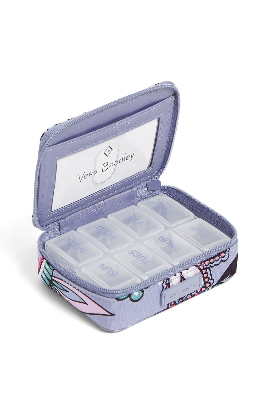 vera bradley iconic travel pill case