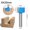 K, variant on 8mm Shank Bottom Cleaning Router Bit Flat Spoilboard Surfacing Cutter for Wood Trimmer Engraving Machine