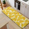 thumbnail image 5 of Orange Slices White Pattern Kitchen Rug Mat,Kitchen Runner Rugs Non Skid Washable,Decorative Kitchen Floor Mats for Kitchen,Sink,Laundry,17"x47.2", 5 of 7