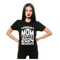 thumbnail image 2 of Proud Mom Of 2024 Graduate Shirt Proud Graduate 2024 Shirts Mom Mother Graduation Shirts (XX-Large Military Green), 2 of 6