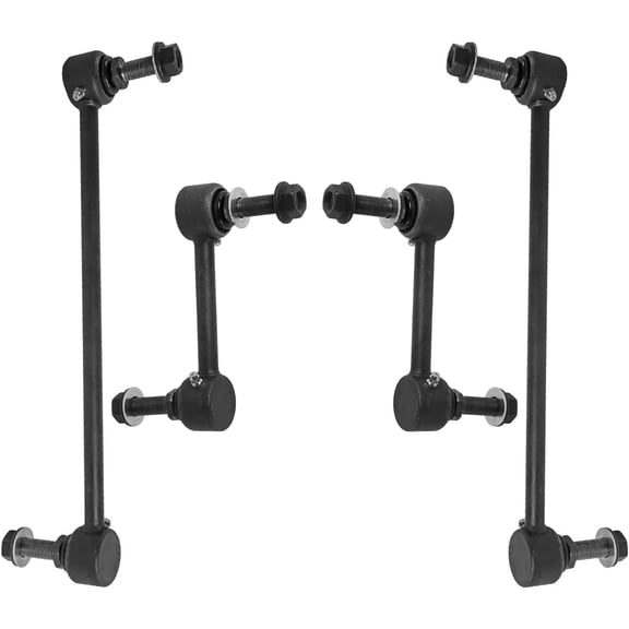 Detroit Axle - 4pc Sway Bars for Ford 2020-2024 Escape 2022-2024 Maverick 2021-2024 Bronco Sport, 4 Front and Rear Stabilizer Sway Bars 2023 Replacement