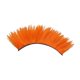 thumbnail image 4 of Peluca con forma de casco, accesorio práctico, ligero y unisex para fiestas. Pieza de cabello estilo única para cosplay y salidas informales. Naranja, 4 of 8