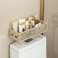thumbnail image 4 of HomeKingdee Bathroom Shelves Over Toilet,Floating Shelves Wall Mounted, Wire Storage Basket, Floating Shelf for Kitchen, Bathroom Storage Organizer, 4 of 6
