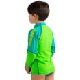 thumbnail image 4 of Cressi Green Pequeno Boys Kids UV UPF+50 Sun Protective Crab Rash Guard, XL, 4 of 4