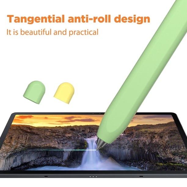 Kuymtek Stylus Case Touch Pen Funda protectora para Samsung Galaxy Tab S7 (Verde)